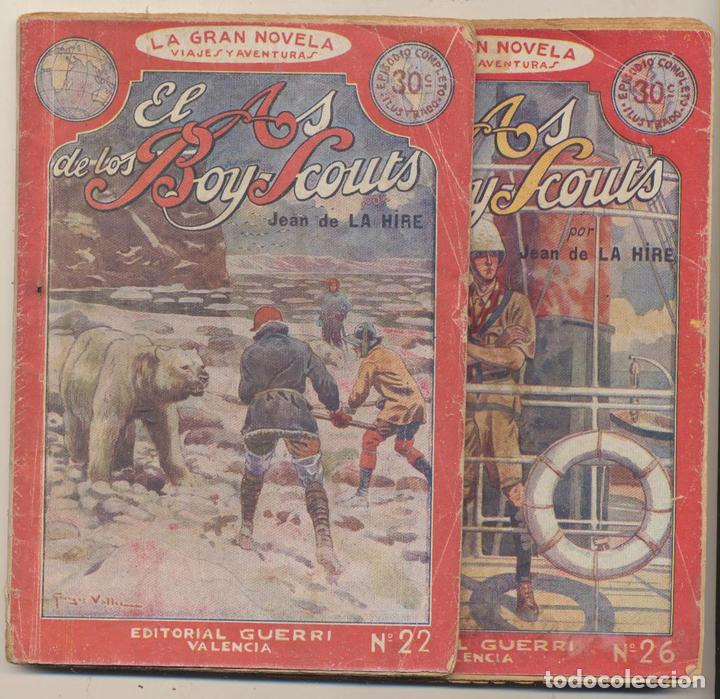 C&oacute;mics: El As de los Boy Scouts. Guerri 1930. 2 ejemplares: 22 y 26 - Foto 1