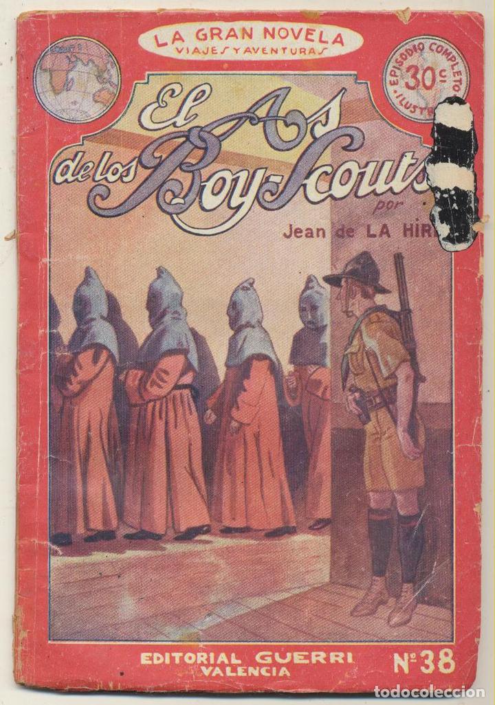C&oacute;mics: El As de los Boy Scouts. Guerri 1930. n&ordm; 38. DIF&Iacute;CIL - Foto 1
