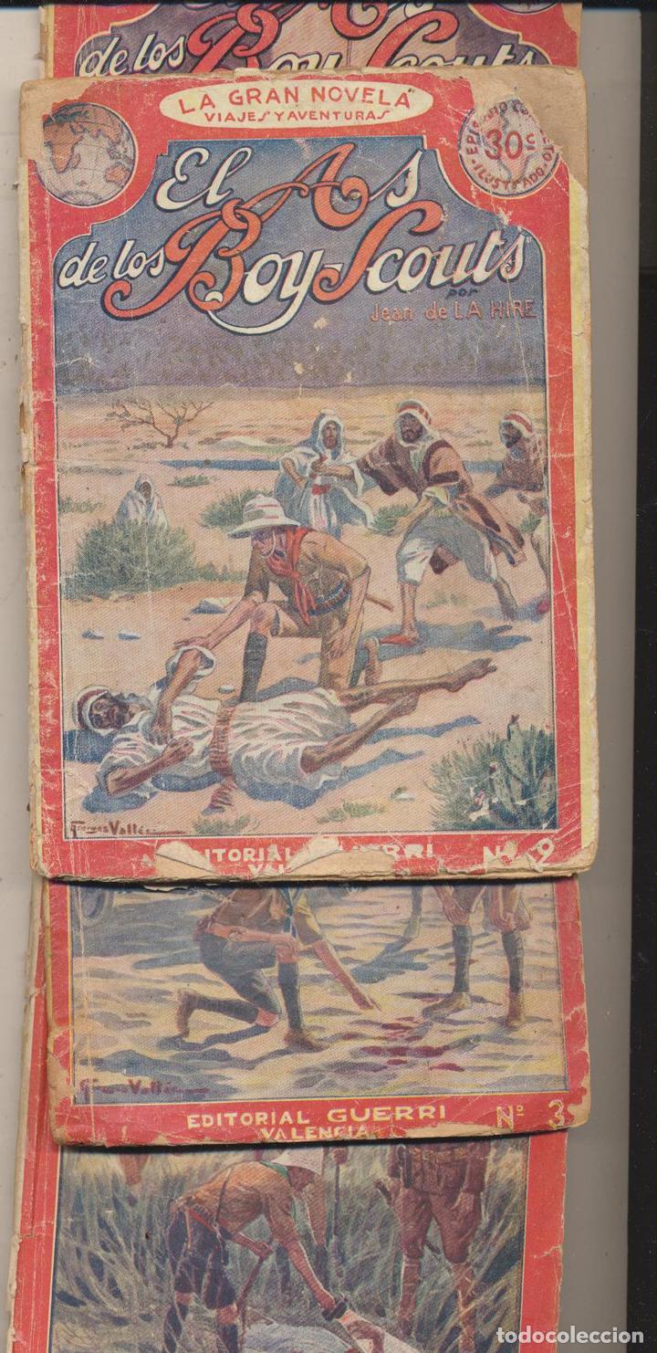 C&oacute;mics: El As de los Boy Scouts. Guerri 1930. 3 ejemplares: 3, 4 y 9 - Foto 1