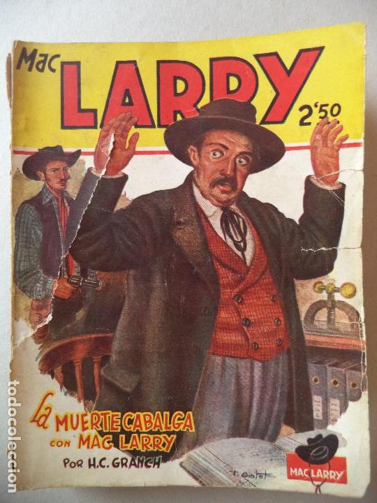 C&oacute;mics: NOVELA POPULAR MAC LARRY LA MUERTE CABALGA CON MAC LARRY N&ordm;4 - Foto 1