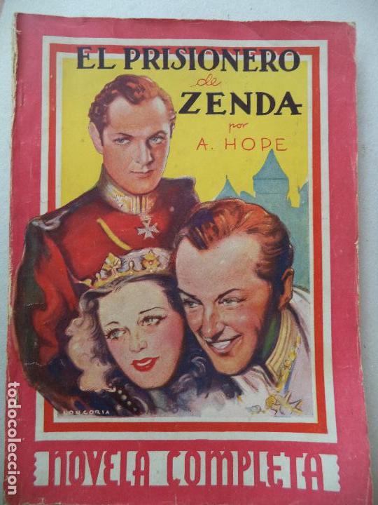C&oacute;mics: NOVELA POPULAR EL PRISIONERO DE ZENDA A.HOPE AMELLER EDITOR - Foto 1