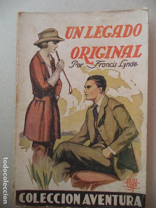 C&oacute;mics: COLECCION AVENTURA UN LEGADO ORIGINAL POR FRANCIS LYNDE EDITORIAL JUVENTUD