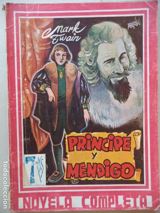 C&oacute;mics: NOVELA COMPLETA PRINCIPE Y MENDIGO MARK TWAIN  AMELLER EDITOR - Foto 1