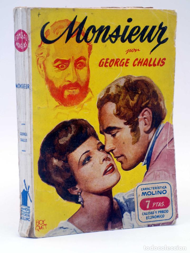 Fumetti: FAMOSAS NOVELAS 51. MONSIEUR (George Chalis) Molino, 1952