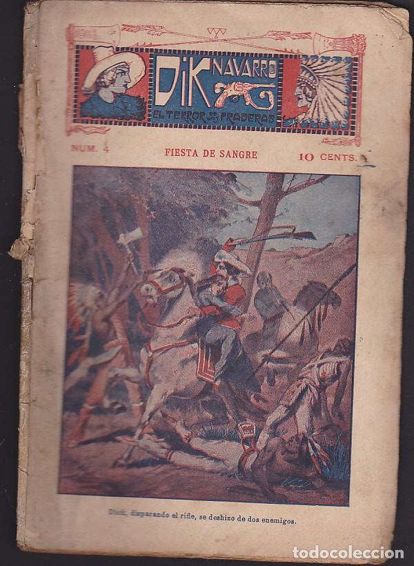 C&oacute;mics: FOLLETIN COLECCION DIK NAVARRO EL TERROR DE LAS PRADERAS N&ordm; 4 - Foto 1