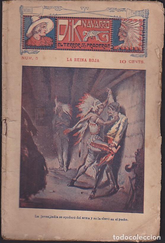 C&oacute;mics: FOLLETIN COLECCION DIK NAVARRO EL TERROR DE LAS PRADERAS N&ordm; 5 - Foto 1