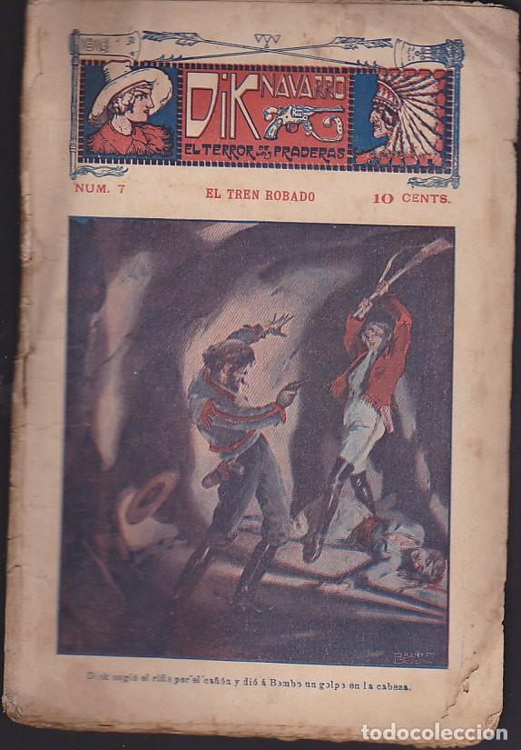 C&oacute;mics: FOLLETIN COLECCION DIK NAVARRO EL TERROR DE LAS PRADERAS N&ordm; 7 - Foto 1
