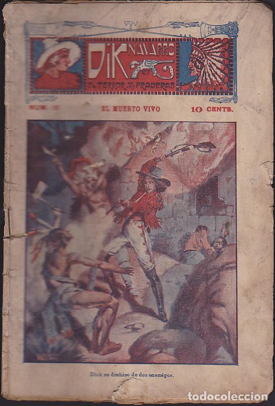 C&oacute;mics: FOLLETIN COLECCION DIK NAVARRO EL TERROR DE LAS PRADERAS N&ordm; 15 - Foto 1