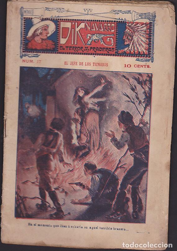 C&oacute;mics: FOLLETIN COLECCION DIK NAVARRO EL TERROR DE LAS PRADERAS N&ordm; 17 - Foto 1