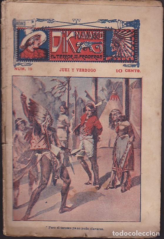 C&oacute;mics: FOLLETIN COLECCION DIK NAVARRO EL TERROR DE LAS PRADERAS N&ordm; 19 - Foto 1