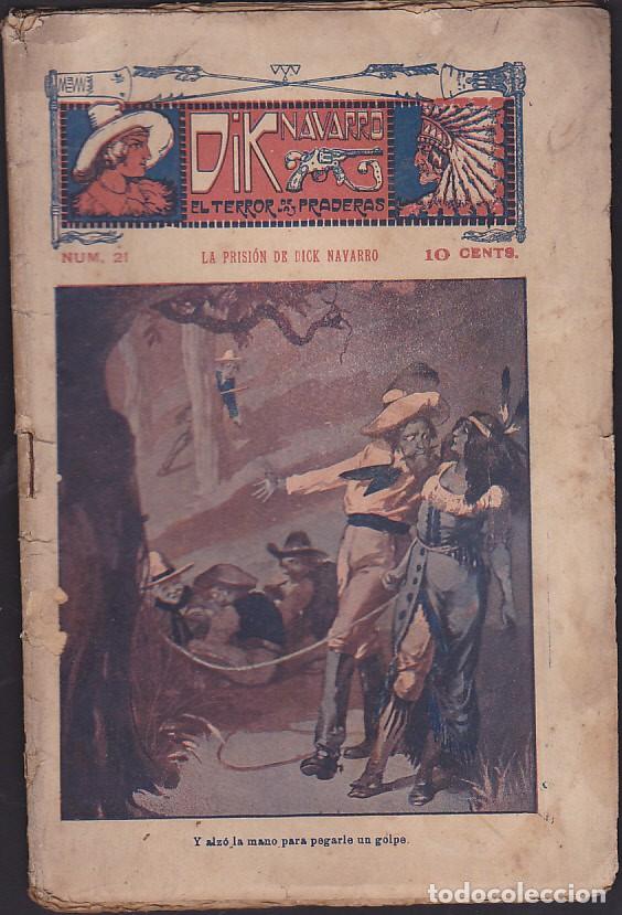 C&oacute;mics: FOLLETIN COLECCION DIK NAVARRO EL TERROR DE LAS PRADERAS N&ordm; 21 - Foto 1