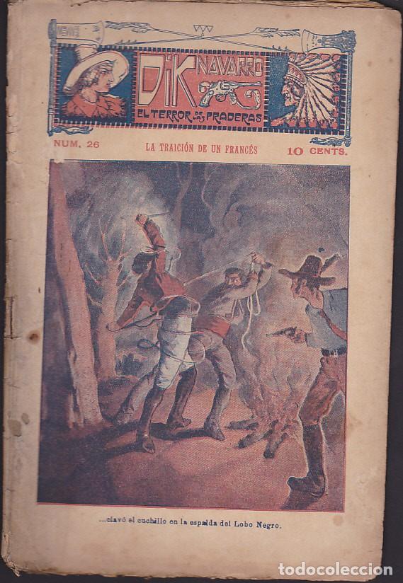 C&oacute;mics: FOLLETIN COLECCION DIK NAVARRO EL TERROR DE LAS PRADERAS N&ordm; 26 - Foto 1