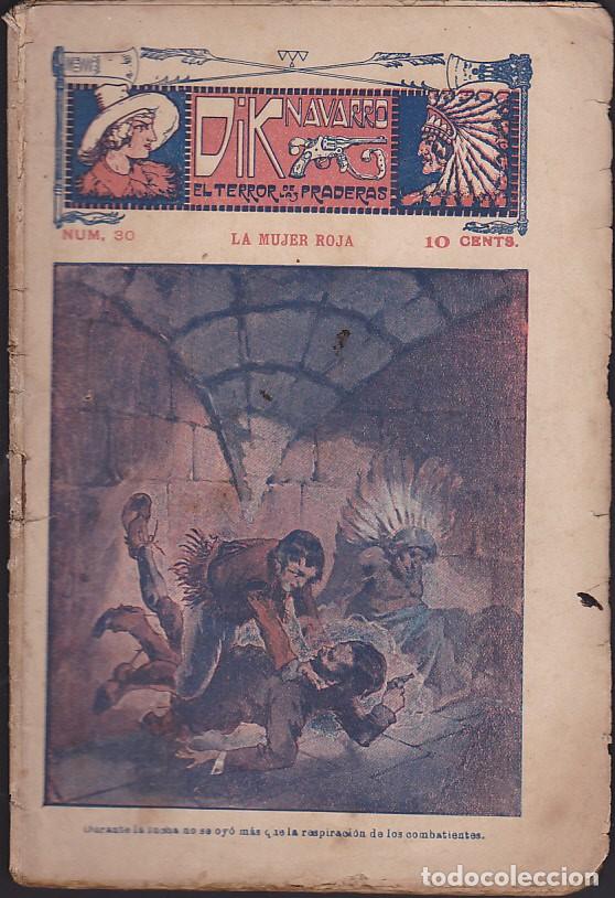 C&oacute;mics: FOLLETIN COLECCION DIK NAVARRO EL TERROR DE LAS PRADERAS N&ordm; 30 - Foto 1