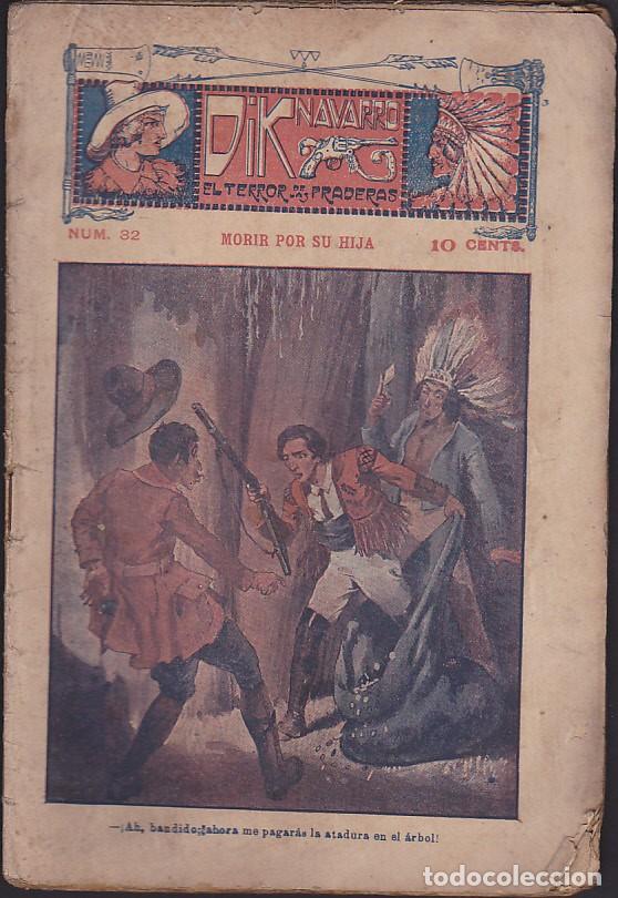 C&oacute;mics: FOLLETIN COLECCION DIK NAVARRO EL TERROR DE LAS PRADERAS N&ordm; 32 - Foto 1