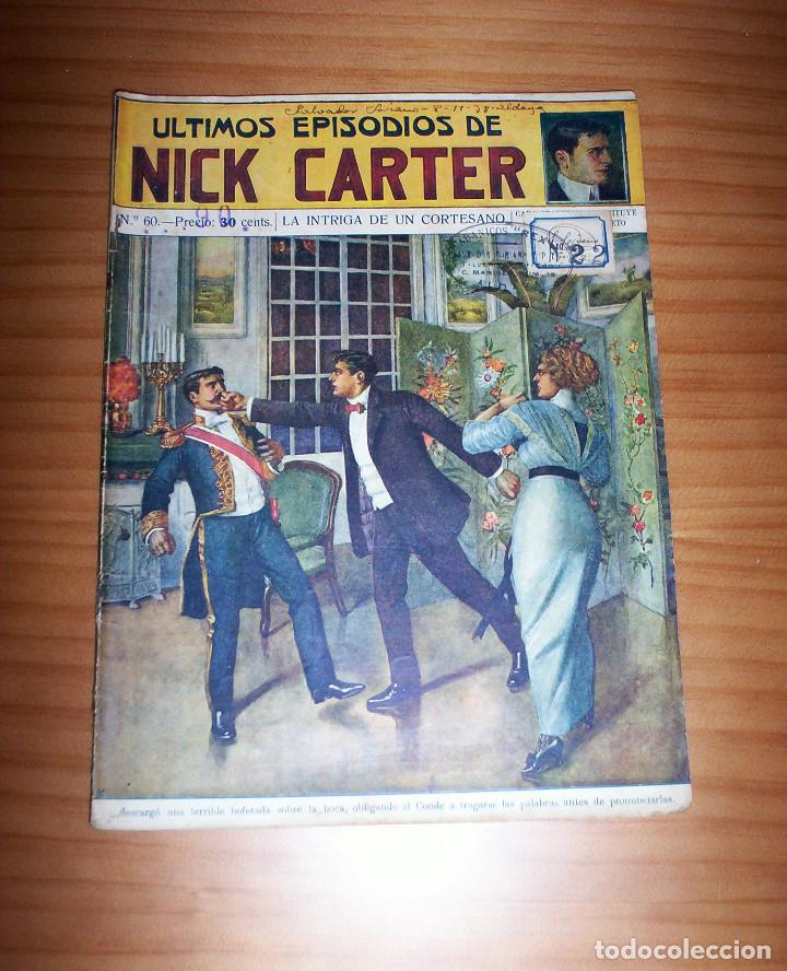 C&oacute;mics: &Uacute;ltimos Episodios de Nick Carter. N&uacute;mero 60: La intriga de un cortesano - Foto 1