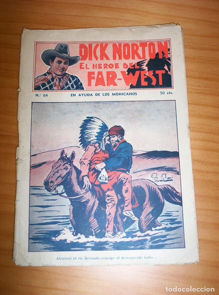 C&oacute;mics: DICK NORTON EL H&Eacute;ROE DEL FAR-WEST - N&Uacute;MERO 64: EN AYUDA DE LOS MOHICANOS - Foto 1