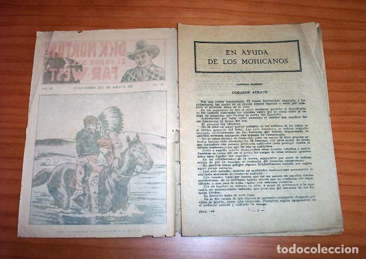 C&oacute;mics: DICK NORTON EL H&Eacute;ROE DEL FAR-WEST - N&Uacute;MERO 64: EN AYUDA DE LOS MOHICANOS - Foto 2