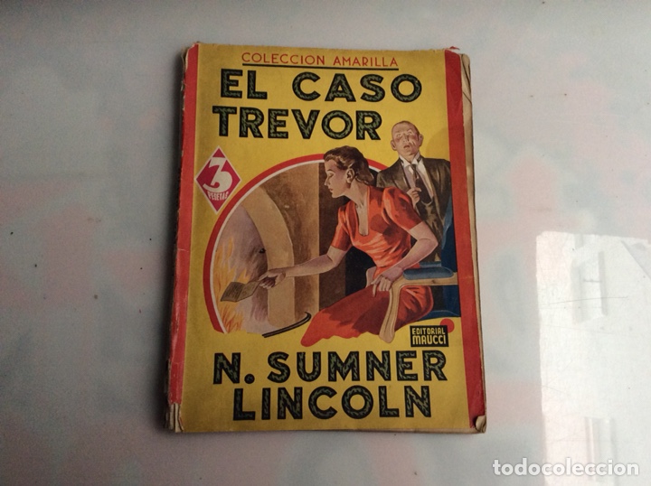 Fumetti: EL CASO TREVOR / N. SUMNER LINCOLN - COLECCION AMARILLA -ED. EDITORIAL MAUCCI