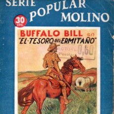 Cómics: 17 NÚMEROS BUFFALO BILL COLECCIÓN POPULAR MOLINO - VER TÍTULOS E IMÁGENES (1935 - 1936). Lote 141556438