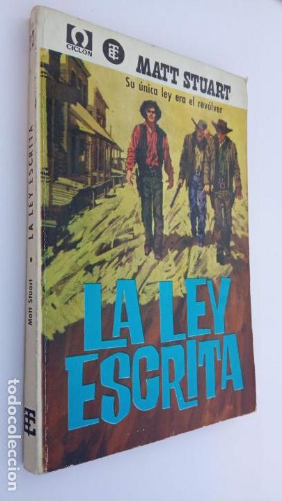 C&oacute;mics: CICLON N&ordm; 22 - MATT STUERT - LA LEY ESCRITA - 1963 TORAY - Foto 2