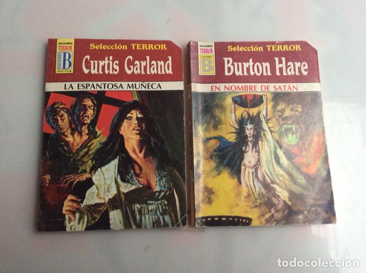 C&oacute;mics: BOLSILIBROS TERROR, CURTIS GALAND - BURTON HARE .ED. EDICIONES B - Foto 1