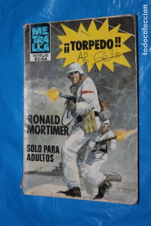 C&oacute;mics: TORPEDO, RONALD MORTIMER, METRALLA N&ordm; 108, - Foto 1