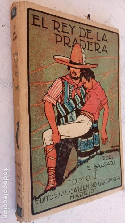 C&oacute;mics: EMILIO SALGARI - EL REY DE LA PRADERA - EDITORIAL SATURNINO CALLEJA - 252 PGS - Foto 1