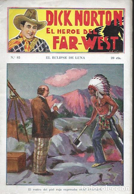 C&oacute;mics: Dick Norton, el h&eacute;roe del Far-West. N&ordm; 85 El eclipse de luna. Vecchi - Foto 1