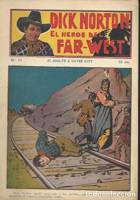 C&oacute;mics: Dick Norton, el h&eacute;roe del Far-West. N&ordm; 19 El asalto a Silver City. Vecchi - Foto 1