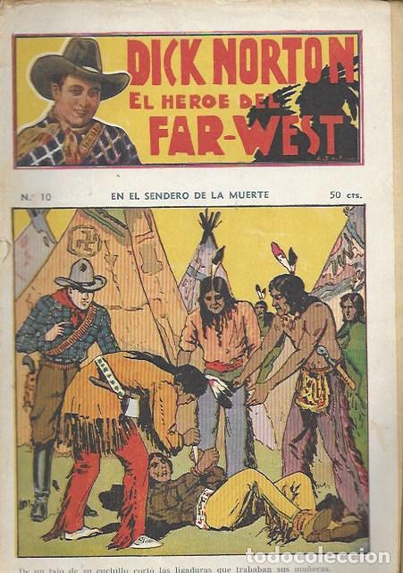 C&oacute;mics: Dick Norton, el h&eacute;roe del Far-West. N&ordm; 10 En el sendero de la muerte. Vecchi - Foto 1