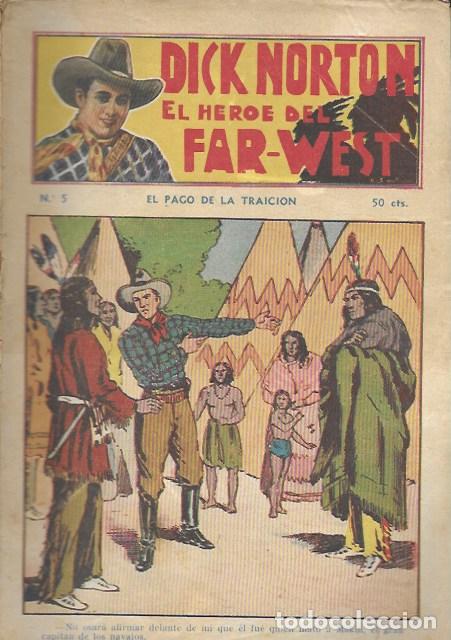 C&oacute;mics: Dick Norton, el h&eacute;roe del Far-West. N&ordm; 5 El pago de la traici&oacute;n. Vecchi - Foto 1