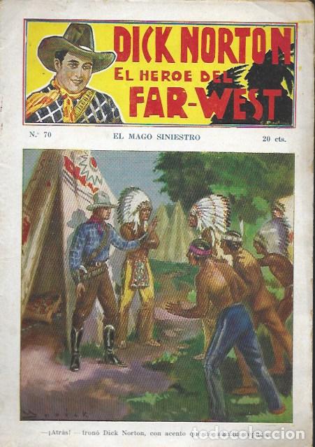 C&oacute;mics: Dick Norton, el h&eacute;roe del Far-West. N&ordm; 70 El mago siniestro. Vecchi - Foto 1