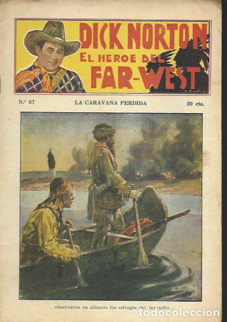 C&oacute;mics: Dick Norton, el h&eacute;roe del Far-West. N&ordm; 67 La caravana perdida. Vecchi - Foto 1