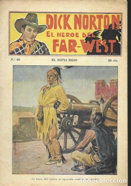 C&oacute;mics: Dick Norton, el h&eacute;roe del Far-West. N&ordm; 66 El esp&iacute;a rojo. Vecchi - Foto 1