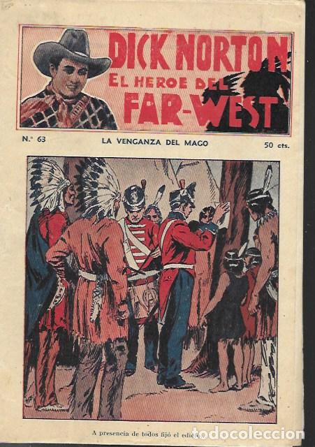C&oacute;mics: Dick Norton, el h&eacute;roe del Far-West. N&ordm; 63 La venganza del mago. Vecchi - Foto 1