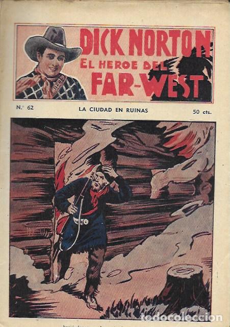 C&oacute;mics: Dick Norton, el h&eacute;roe del Far-West. N&ordm; 62 La ciudad en ruinas. Vecchi - Foto 1