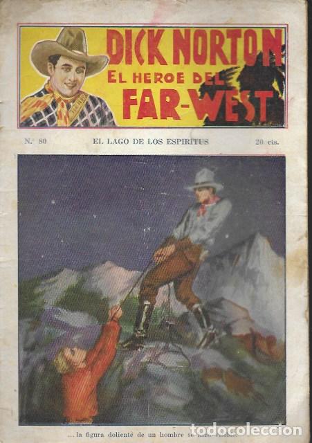 C&oacute;mics: Dick Norton, el h&eacute;roe del Far-West. N&ordm; 80 El lago de los esp&iacute;ritus. Vecchi - Foto 1