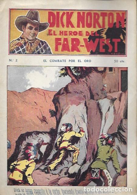 C&oacute;mics: Dick Norton, el h&eacute;roe del Far-West. N&ordm; 2 El combate por el oro. Vecchi - Foto 1