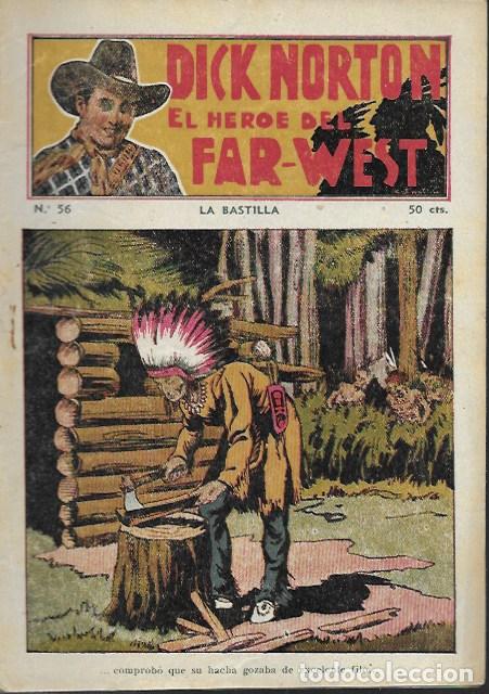 C&oacute;mics: Dick Norton, el h&eacute;roe del Far-West. N&ordm; 56 La Bastilla. Vecchi - Foto 1