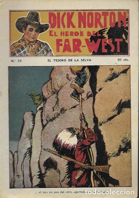 C&oacute;mics: Dick Norton, el h&eacute;roe del Far-West. N&ordm; 54 El tesoro de la selva. Vecchi - Foto 1