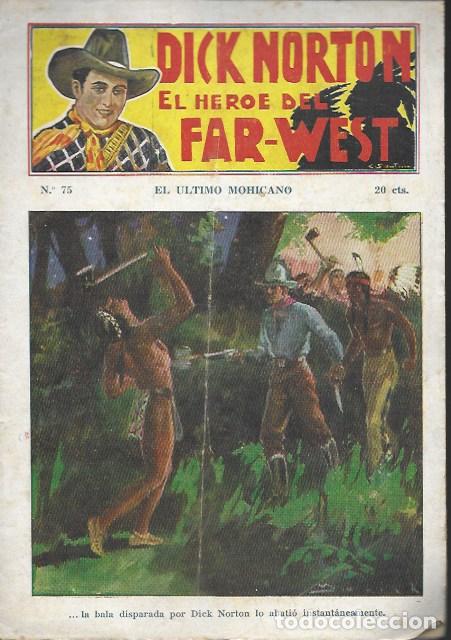 C&oacute;mics: Dick Norton, el h&eacute;roe del Far-West. N&ordm; 75 El &uacute;ltimo Mohicano. Vecchi - Foto 1