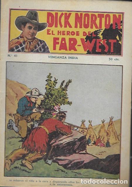 C&oacute;mics: Dick Norton, el h&eacute;roe del Far-West. N&ordm; 41 Venganza india. Vecchi - Foto 1