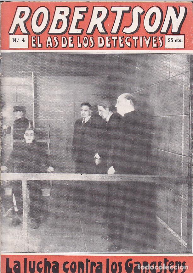 C&oacute;mics: FOLLETIN COLECCION ROBERTSON EL AS DE LOS DETECTIVES N&ordm; 4 - Foto 1