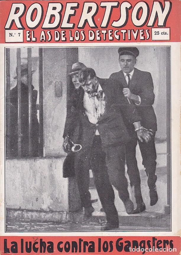 C&oacute;mics: FOLLETIN COLECCION ROBERTSON EL AS DE LOS DETECTIVES N&ordm; 7 - Foto 1