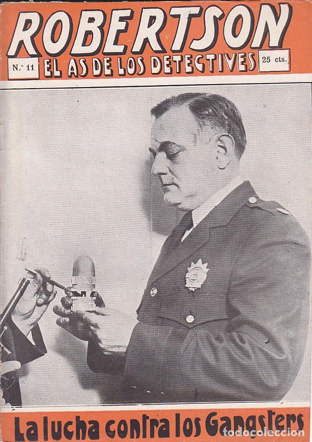 C&oacute;mics: FOLLETIN COLECCION ROBERTSON EL AS DE LOS DETECTIVES N&ordm; 11 - Foto 1