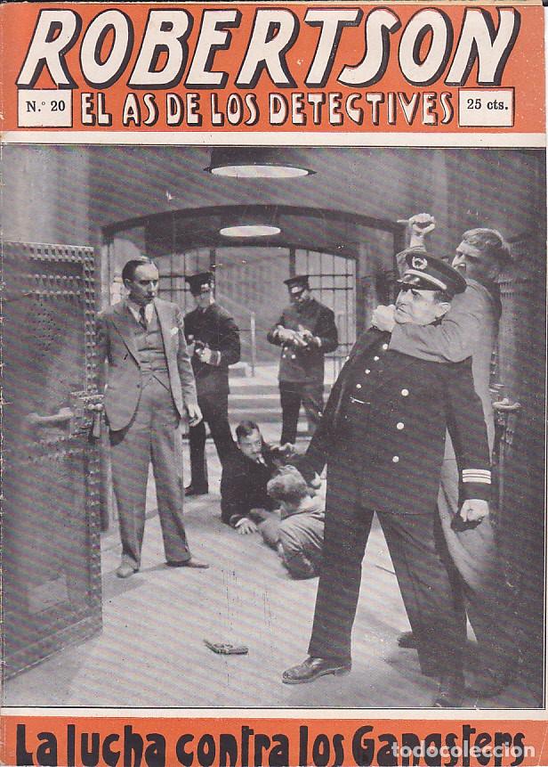C&oacute;mics: FOLLETIN COLECCION ROBERTSON EL AS DE LOS DETECTIVES N&ordm; 20 - Foto 1