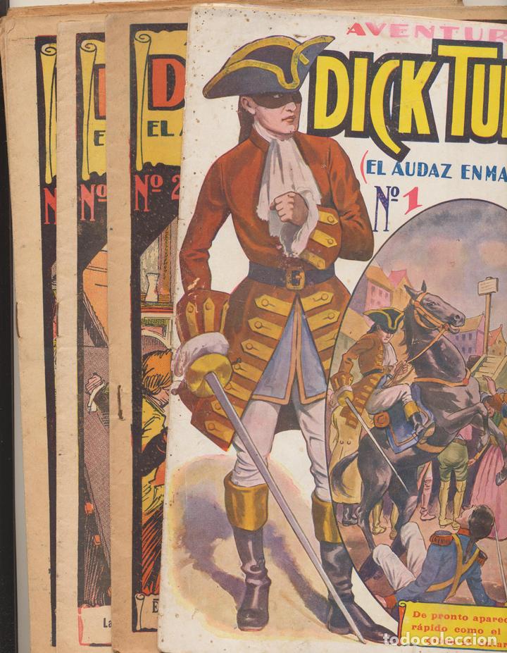 C&oacute;mics: Dick Turpin. El Gato Negro 191? 13 ejemplares del 1 al 13. - Foto 1
