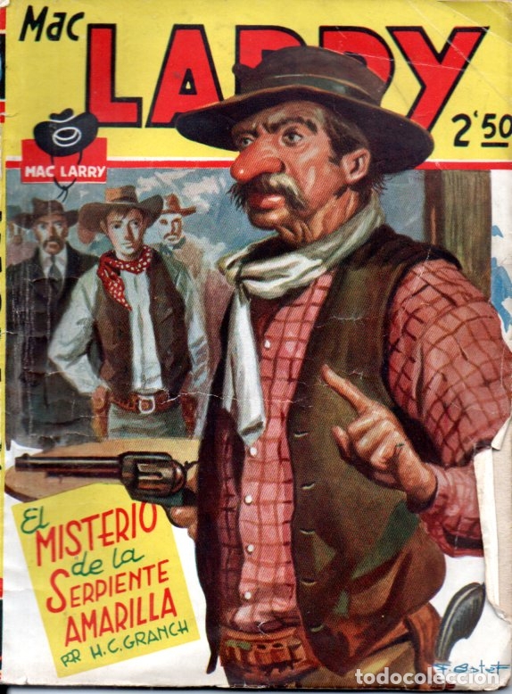 C&oacute;mics: MAC LARRY : EL MISTERIO DE LA SERPIENTE AMARILLA (CLIPER, c. 1940) - Foto 1