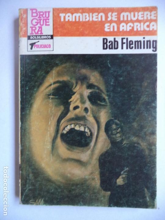 C&oacute;mics: BOLSILIBROS POLICIACO TAMBIEN SE MUERE EN AFRICA BAB FLEMING