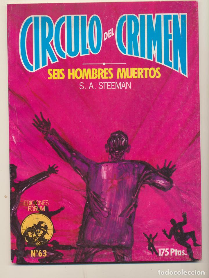 C&oacute;mics: C&iacute;rculo del Crimen n&ordm; 63. Seis hombres muertos - Foto 1
